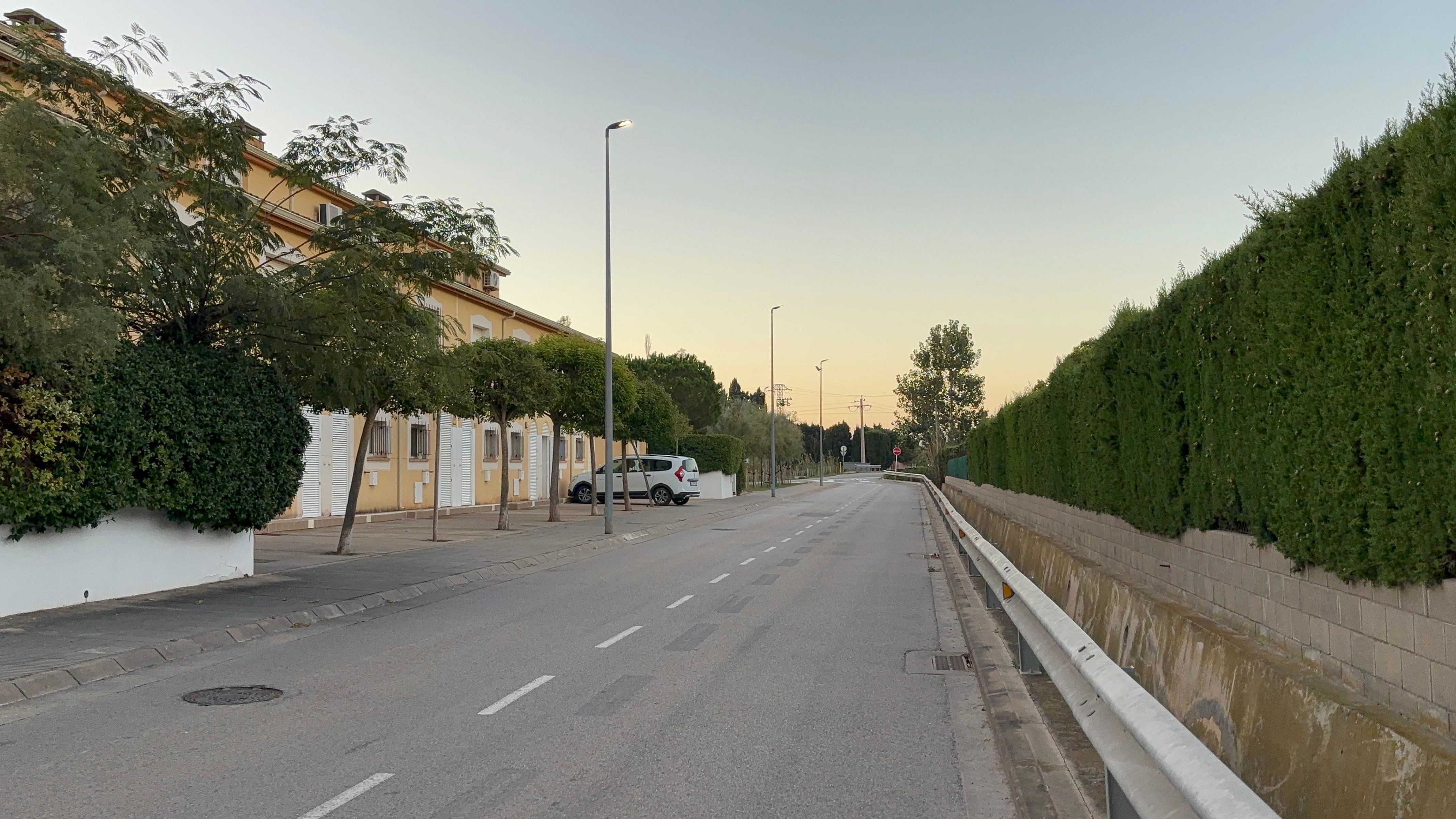 El carrer de Marcel·lí Audivert on l'EMD de l'Estartit instal·larà un radar