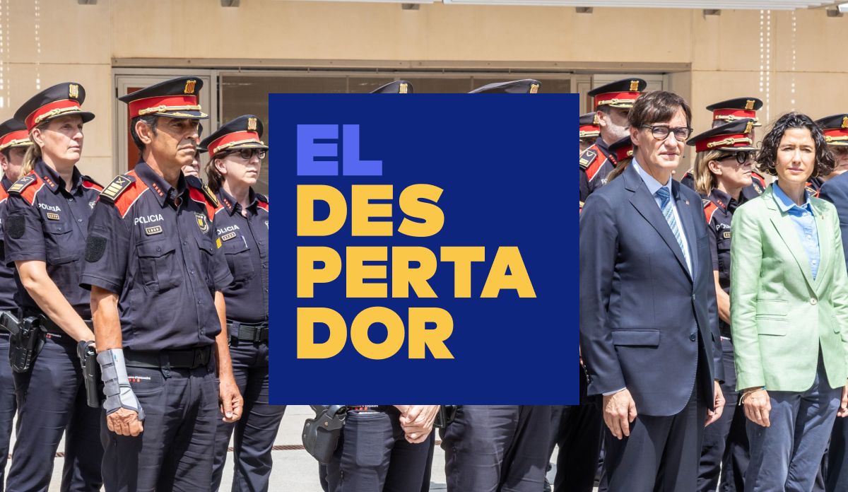 Illa i Parlon amb la cúpula dels Mossos d'Esquadra