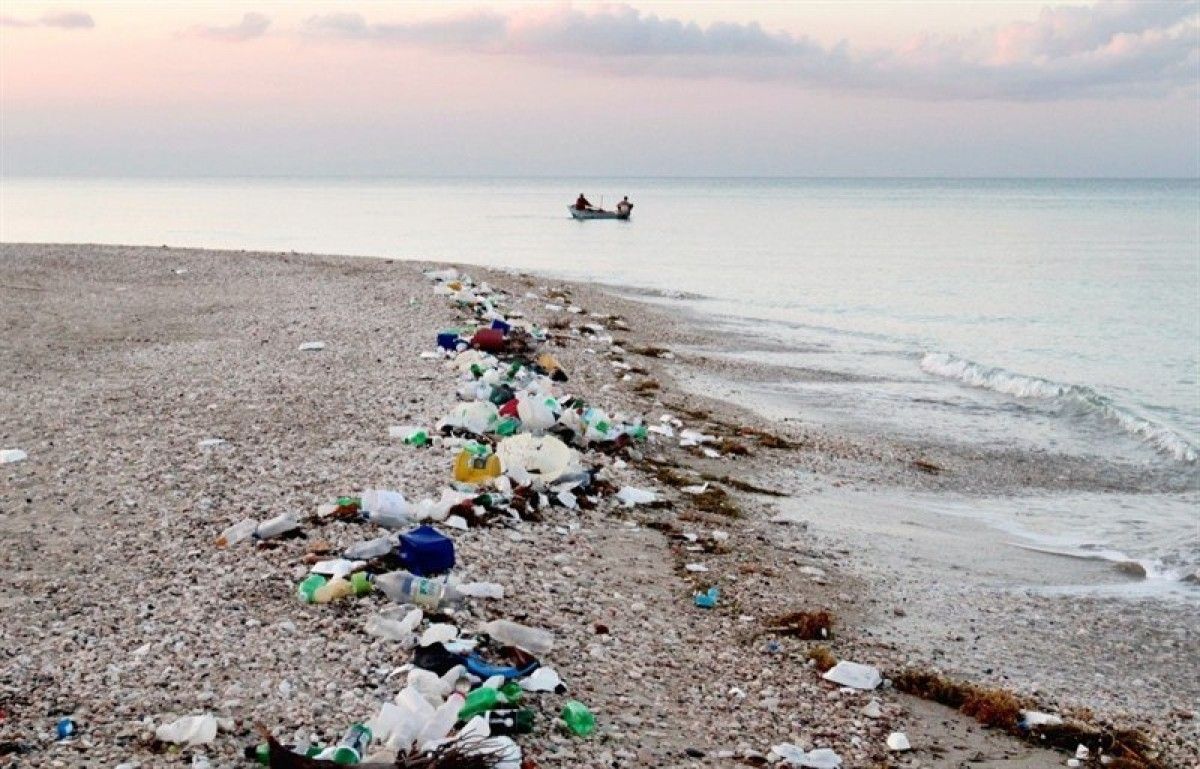 El gran nombre d'ampolles de plàstic abocades al mar arriba a la costa.