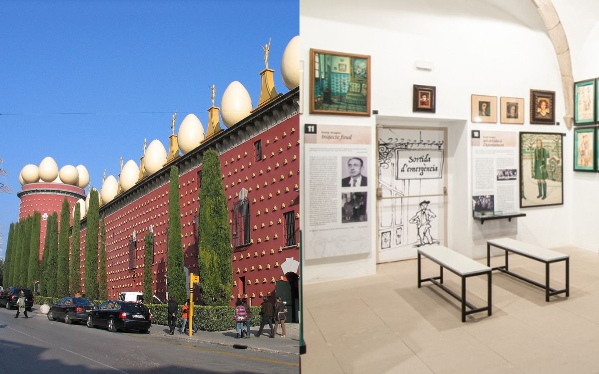 El Museu Dalí i el Museu Aragay, dos espais de memòria a les comarques gironines que enguany compleixen 50 anys des de la seva fundació