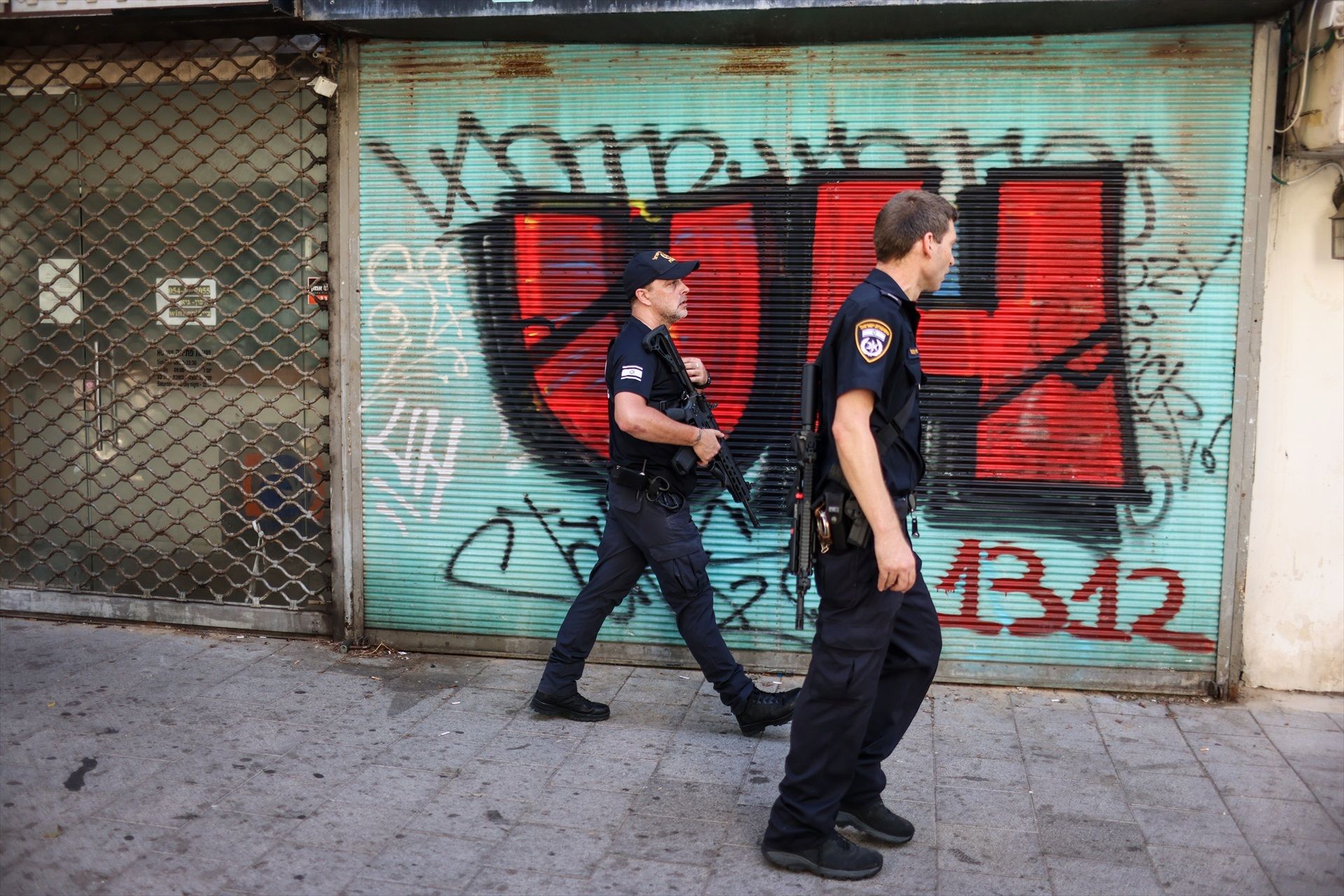 La policia israeliana, en imatge d'arxiu