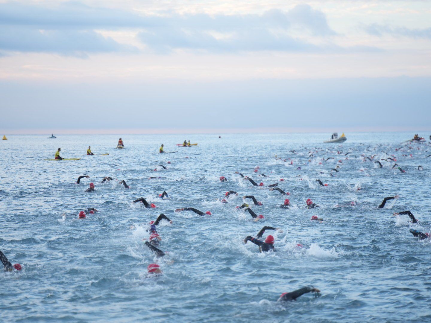 La triatló de Barcelona, en una imatge d'arxiu