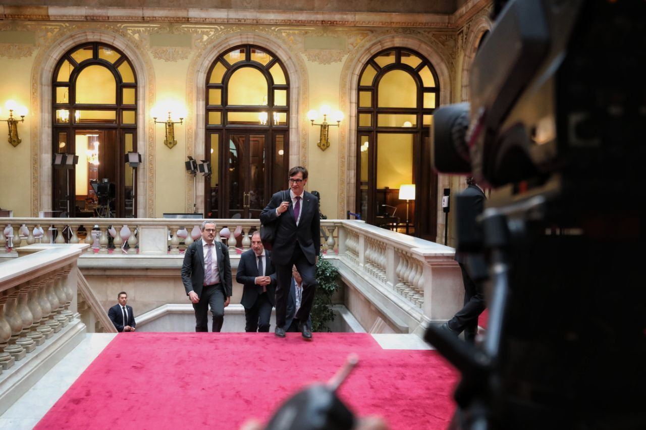 Salvador Illa, aquesta setmana al Parlament.