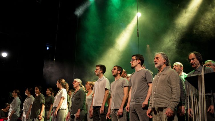 La Coral Sant Jordi actuarà com un únic personatge Foto: Pau Venteo