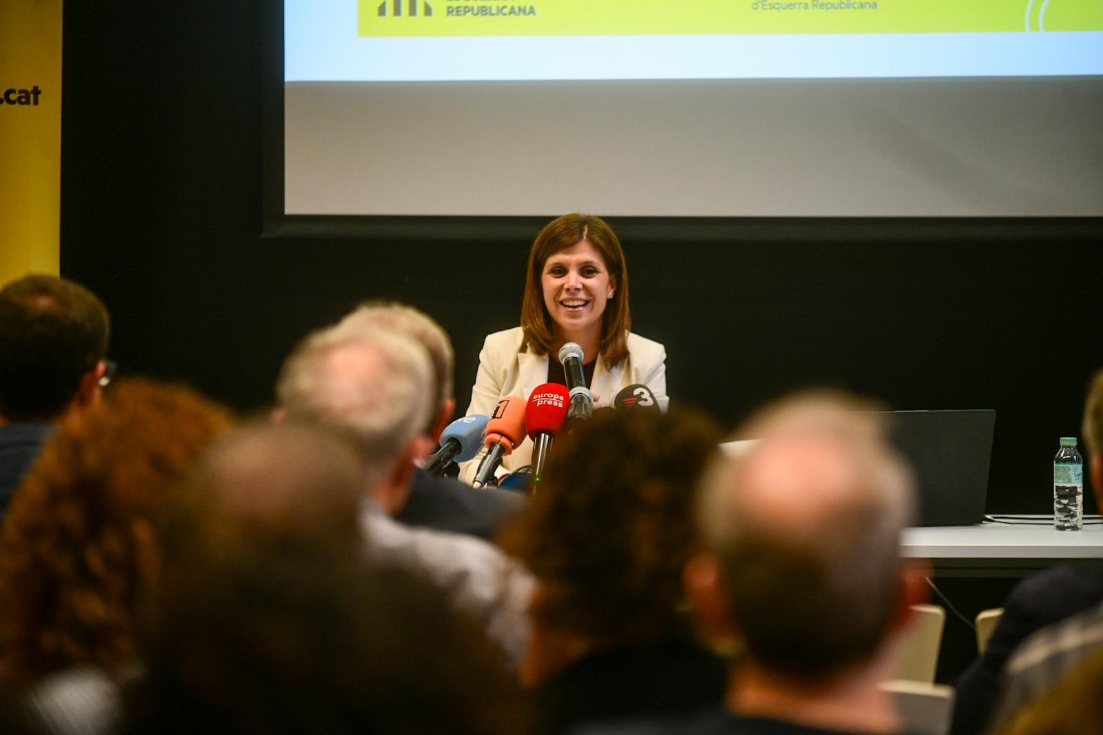 Marta Vilalta, portaveu parlamentària d'ERC, aquest divendres.