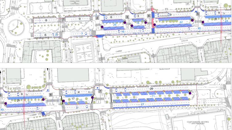 planol obres aparcament terrassa avingudadebejar ajuntamentdeterrassa nacio