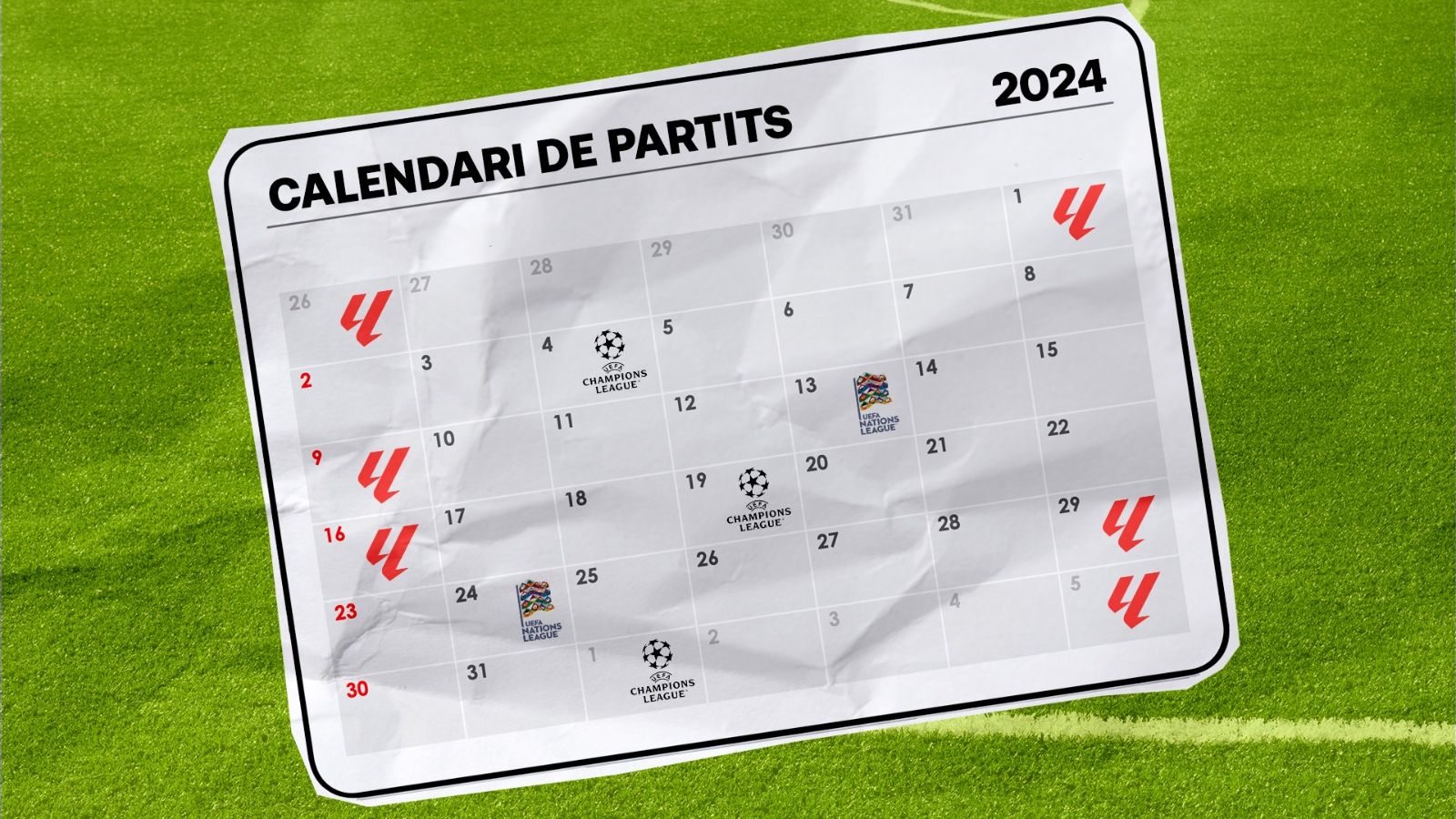 El calendari de futbol, cada cop més saturat