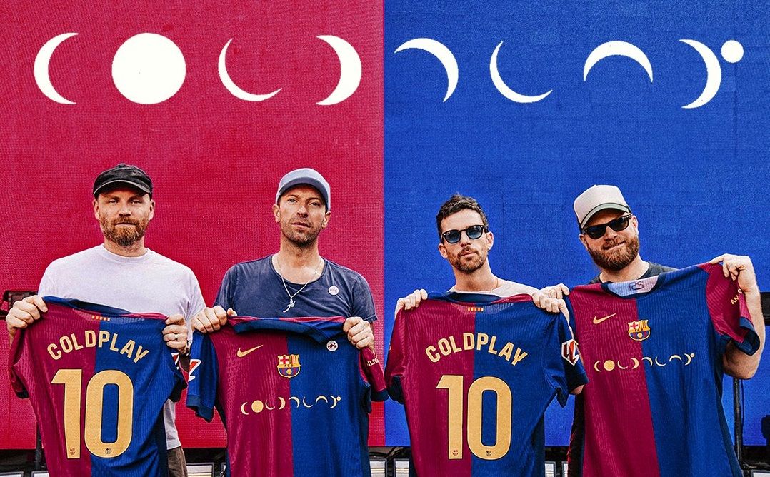 La nova samarreta del Barça amb Coldplay