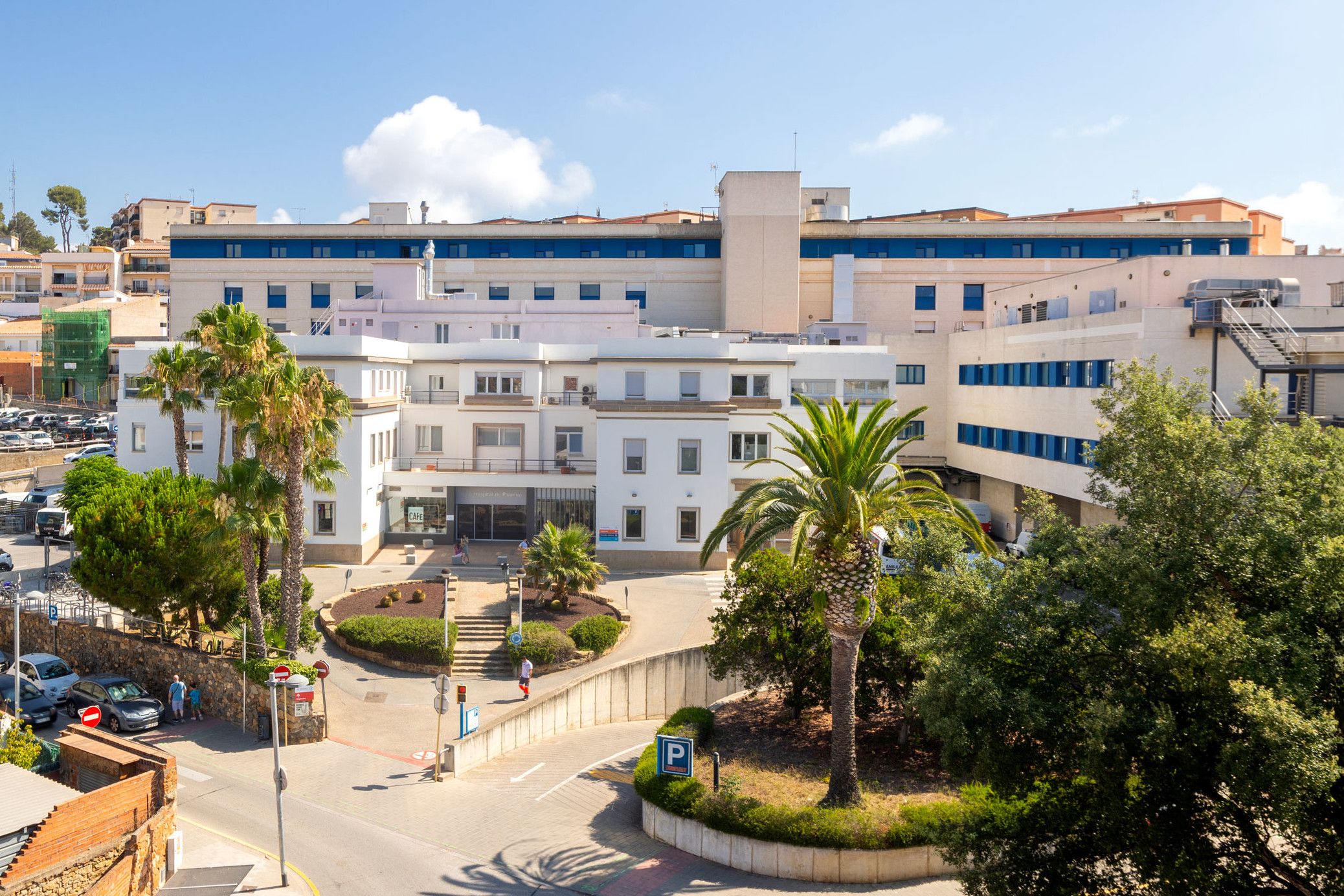 L'hospital de Palamós, en una imatge d'arxiu