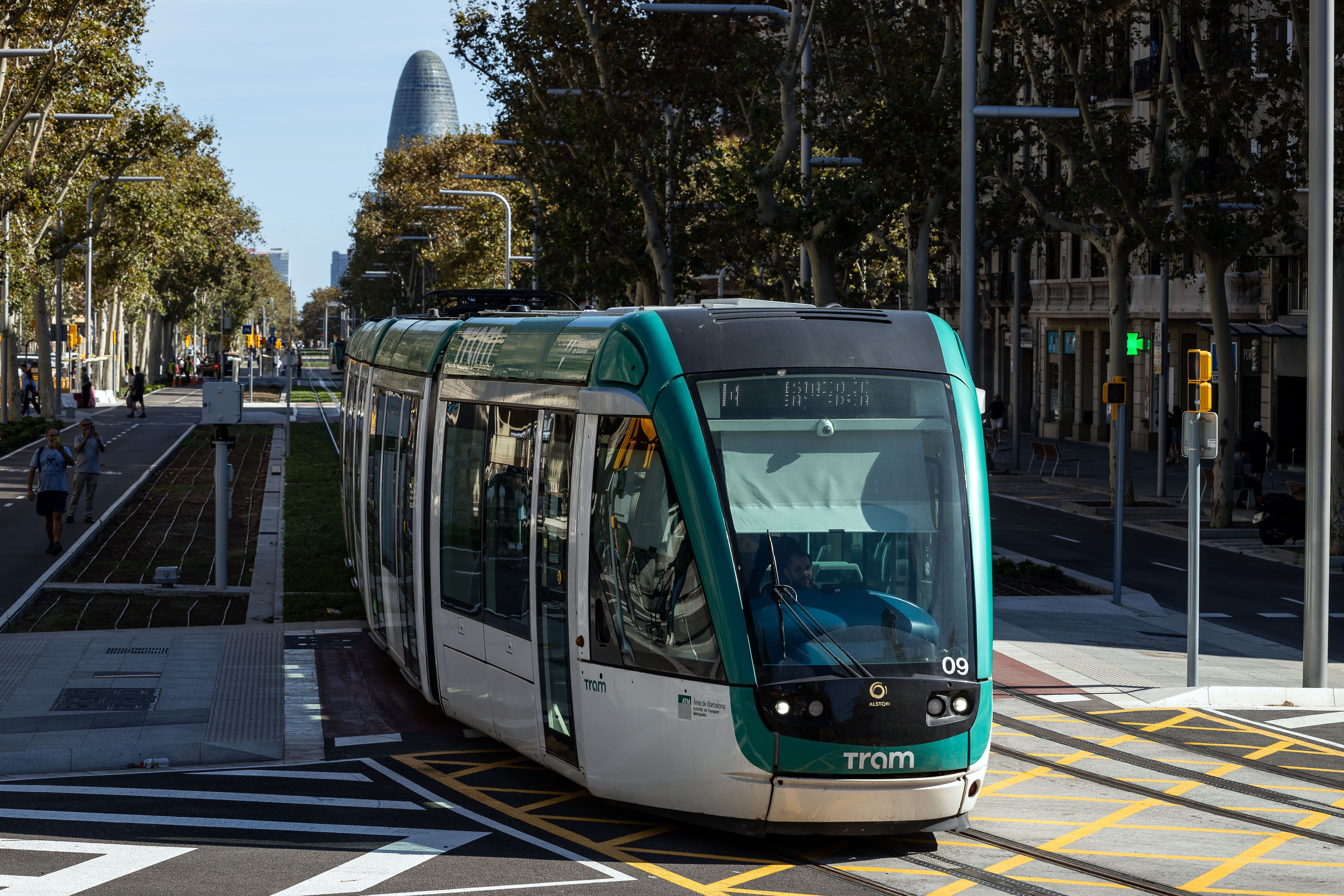 El tramvia, en imatge d'arxiu