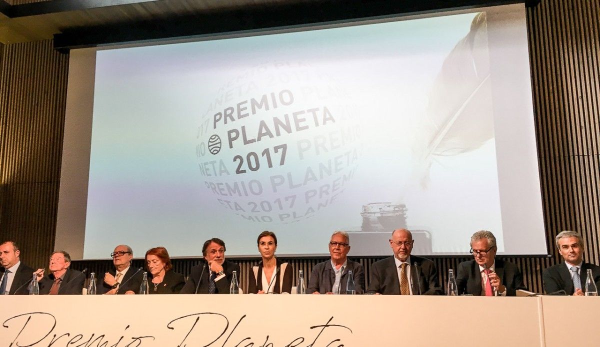 Roda de premsa del Premi Planeta, al recinte modernista de Sant Pau