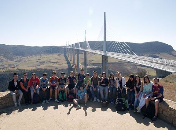 Els alumnes de 3r d'ESO de Ribes van ser a Occitània