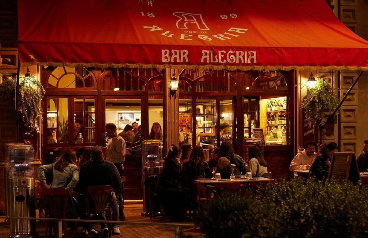 El bar Alegría de Barcelona