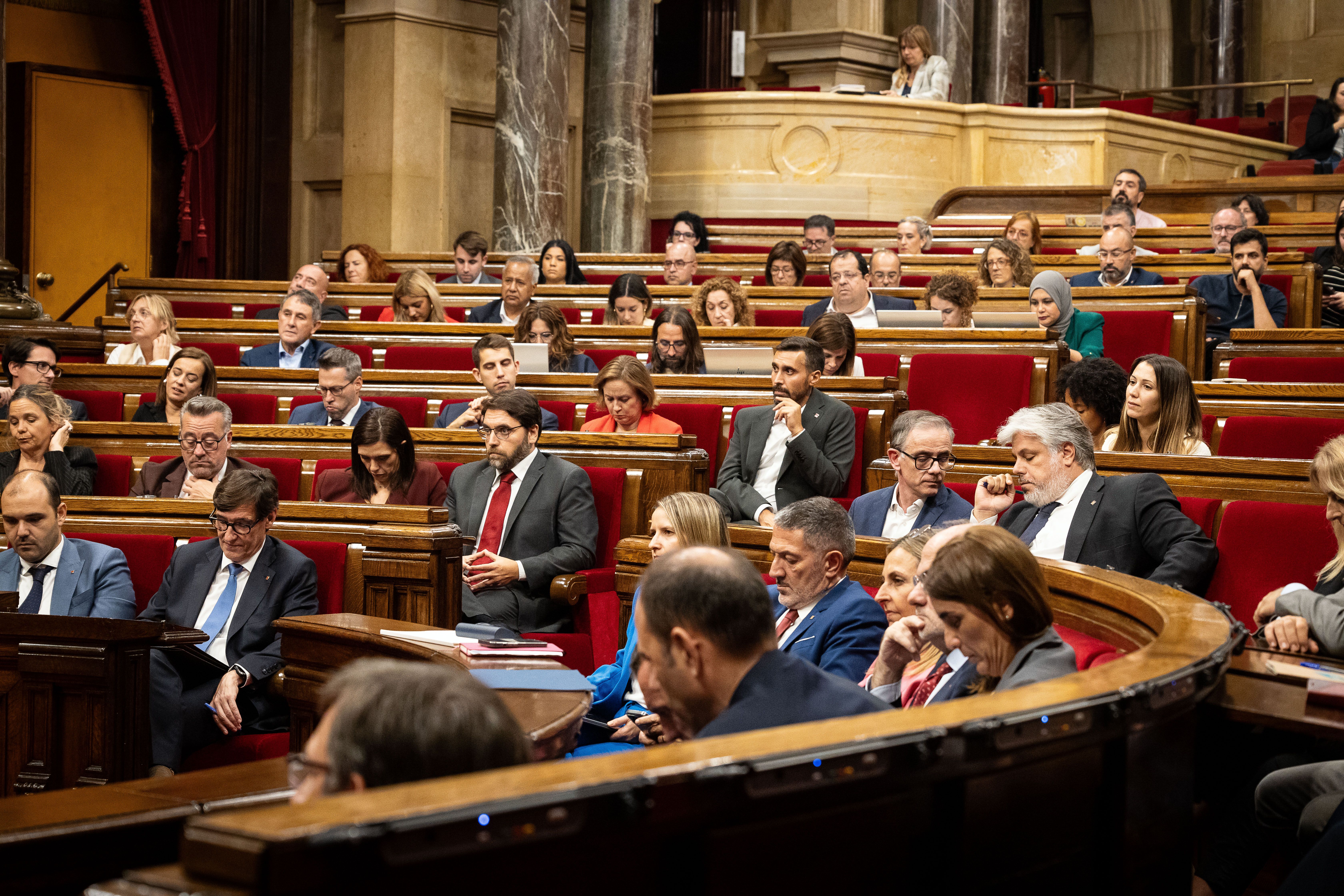 El ple del Parlament, en una imatge d'arxiu