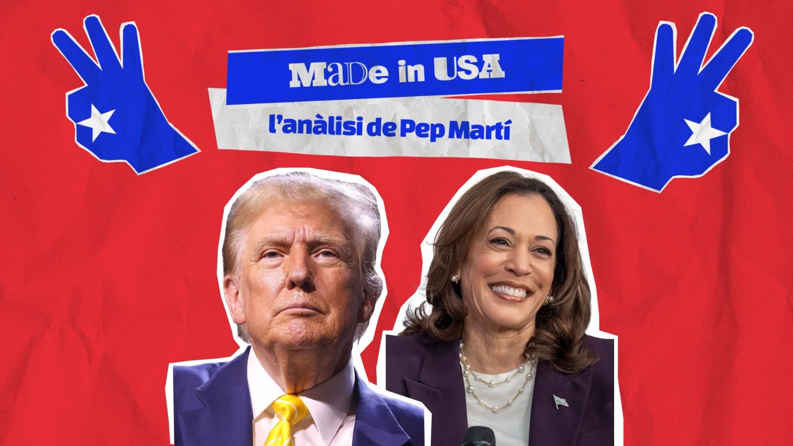 Trump i Harris, candidats a presidir els EUA