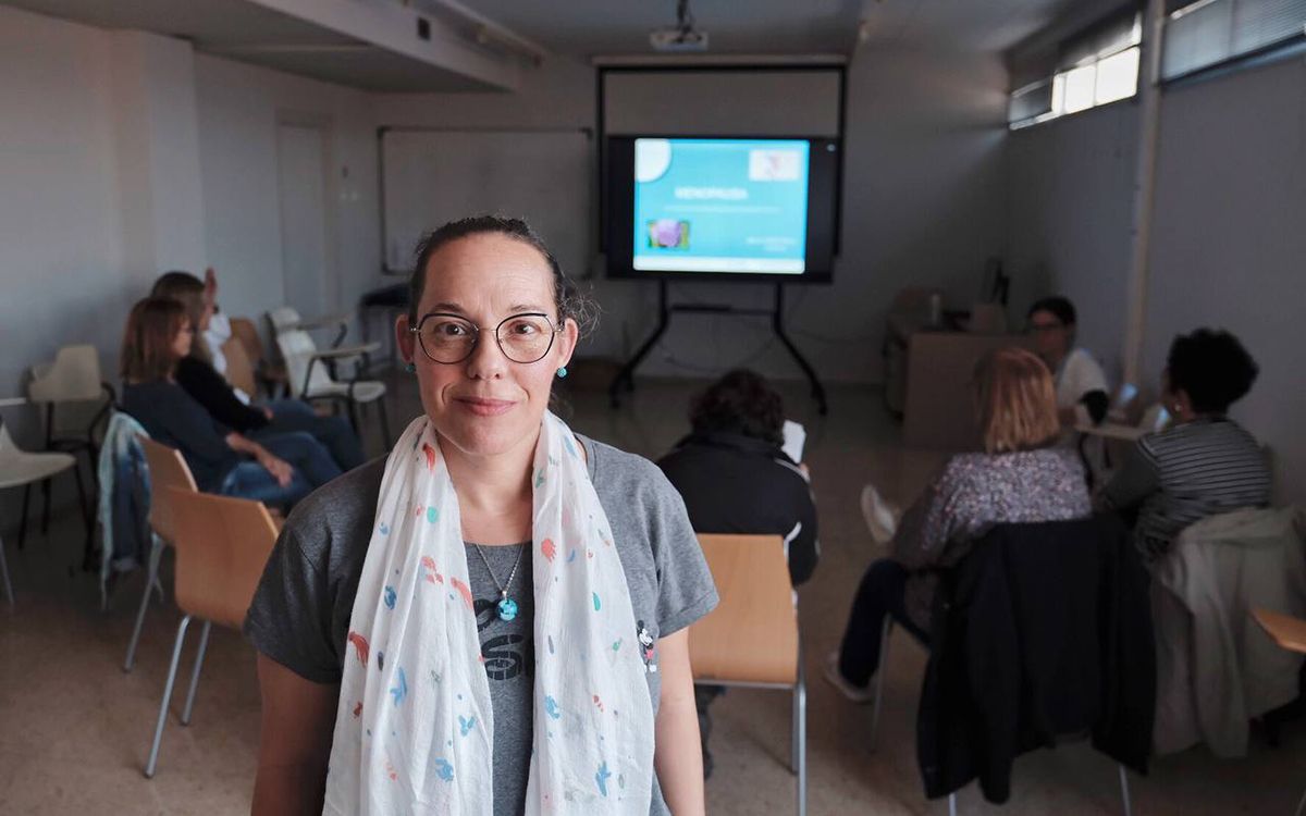 L'Olga Maria és una de les participants del grup de menopausa de l'ASSIR Osona.