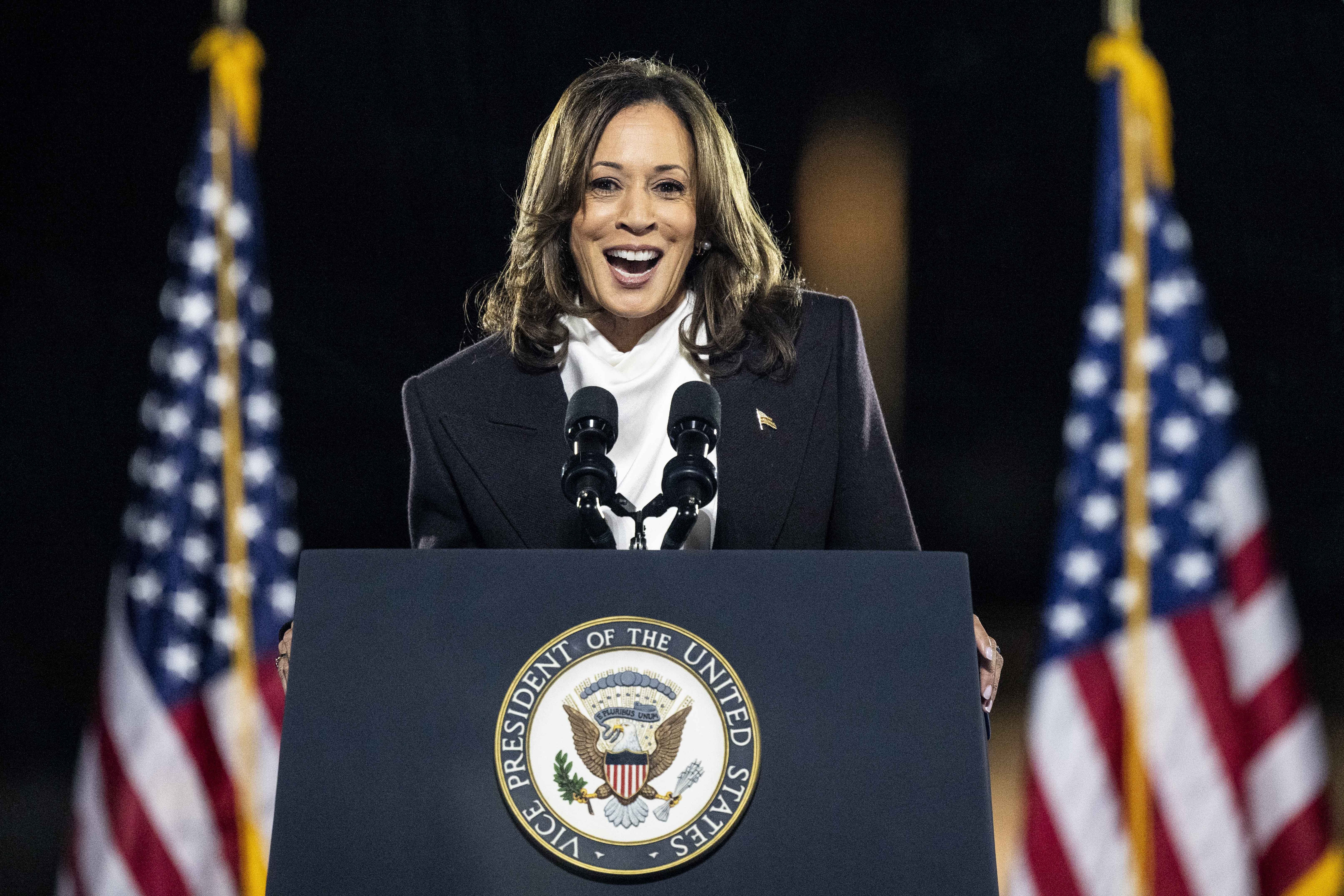 Kamala Harris, aquest dimarts a Washington.