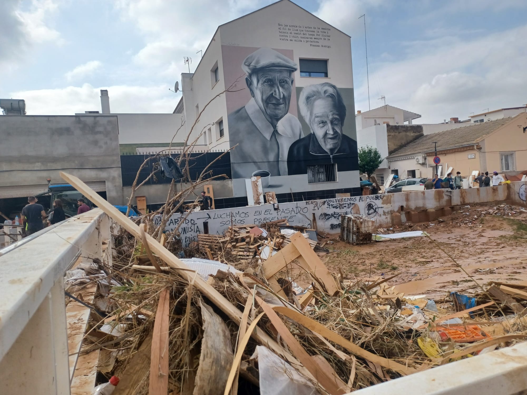 Destrosses per les pluges torrencials a Aldaia per la DANA, al País Valencià