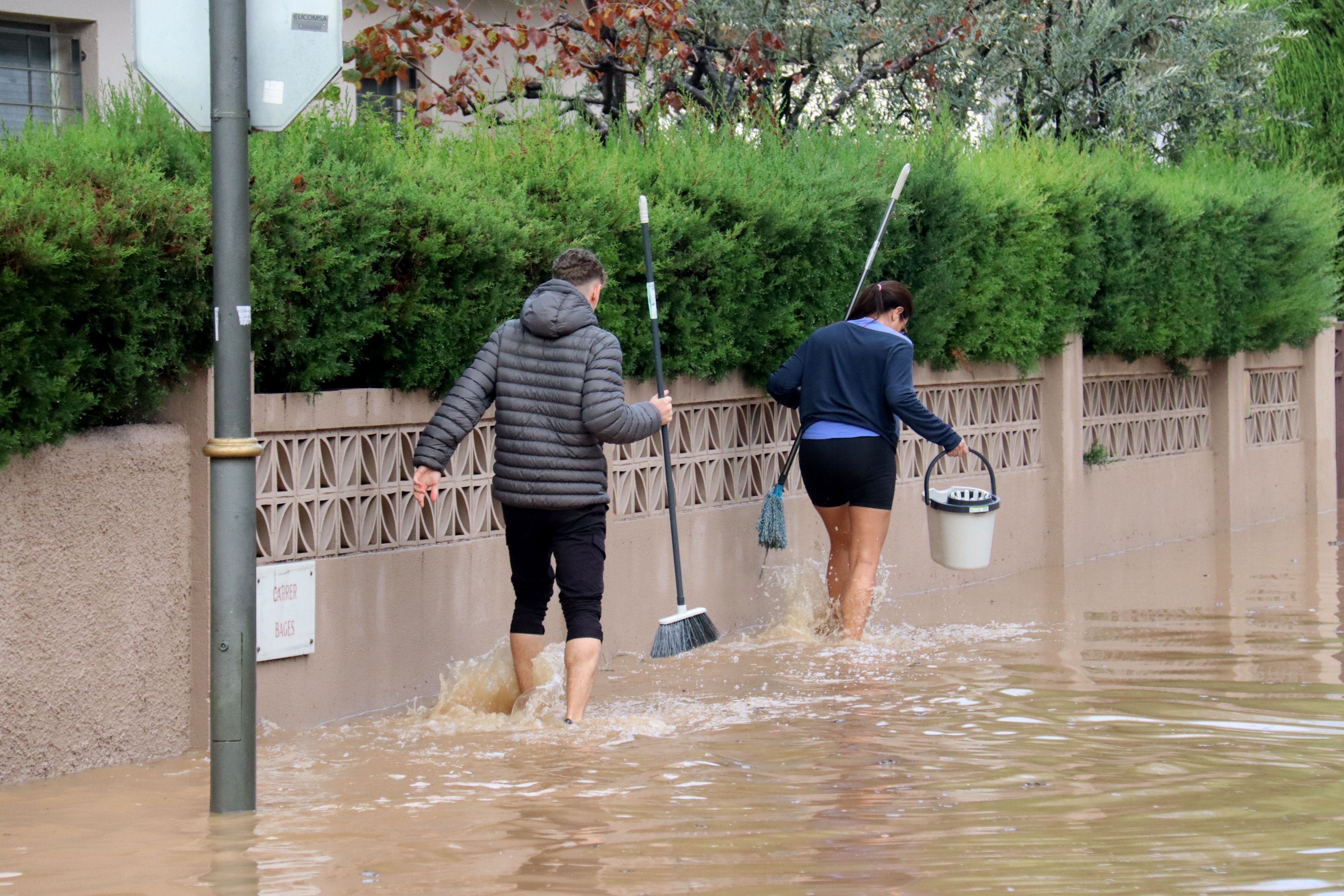 Inundacions a la urbanització de la Móra, el principal punt negre a Tarragona