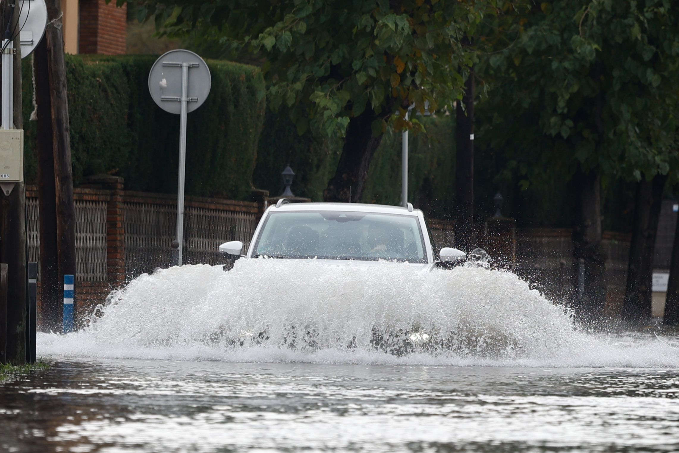 Inundacions a Castelldefels aquest dilluns