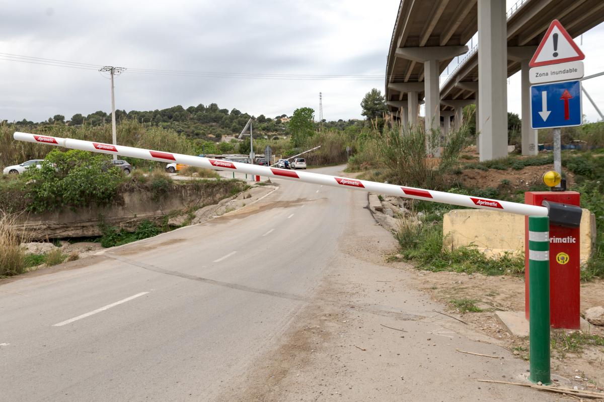 Terrassa ha instal·lat sensors a la riera per barrar-ne el pas quan augmenta el cabal