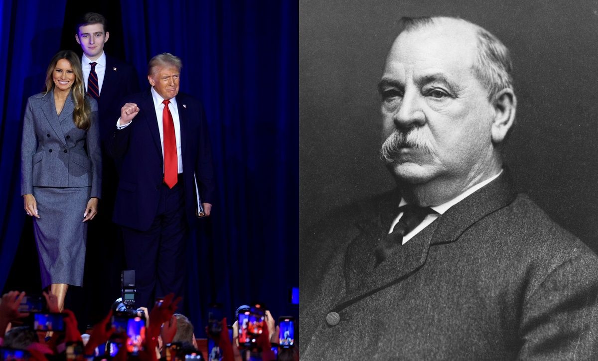 Trump i Grover Cleveland