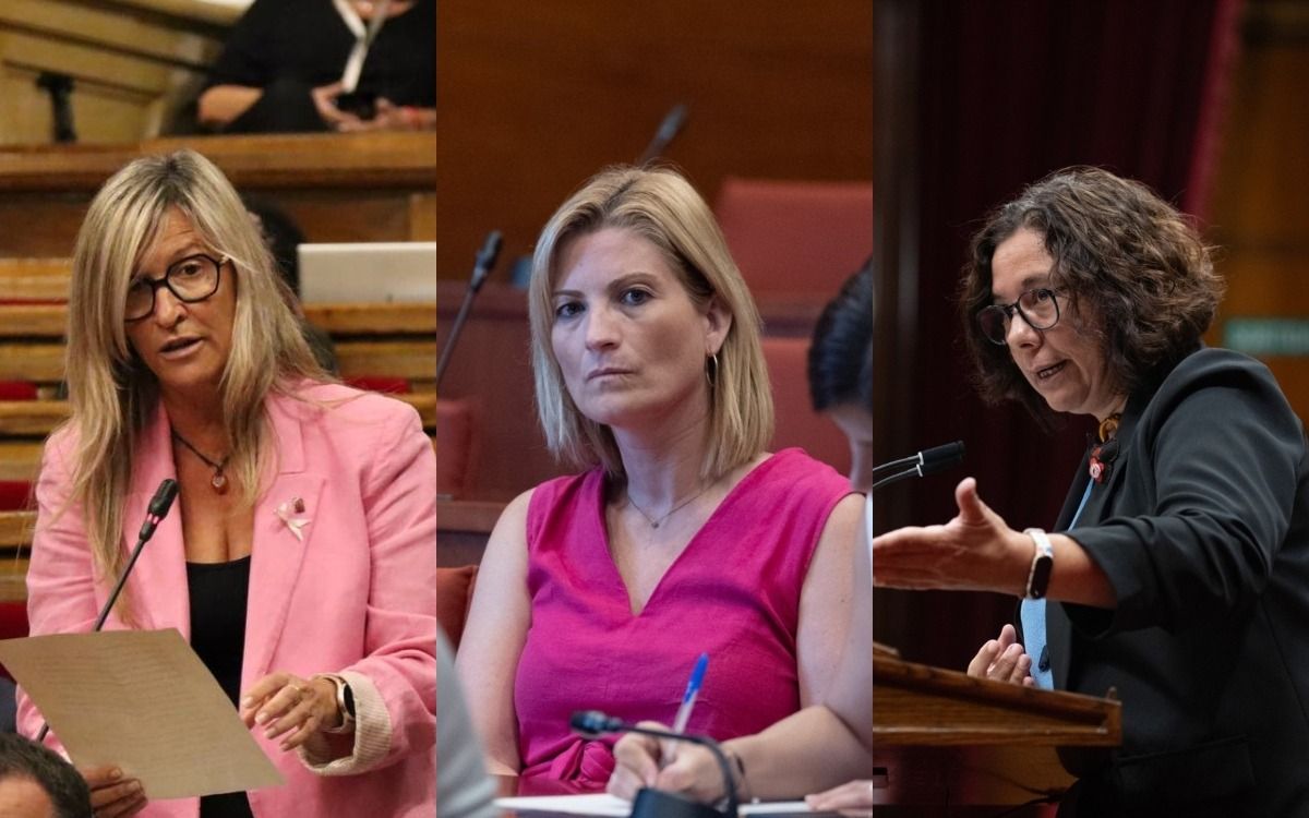 Judith Alcalà, Raquel Sans i Susanna Segovia.