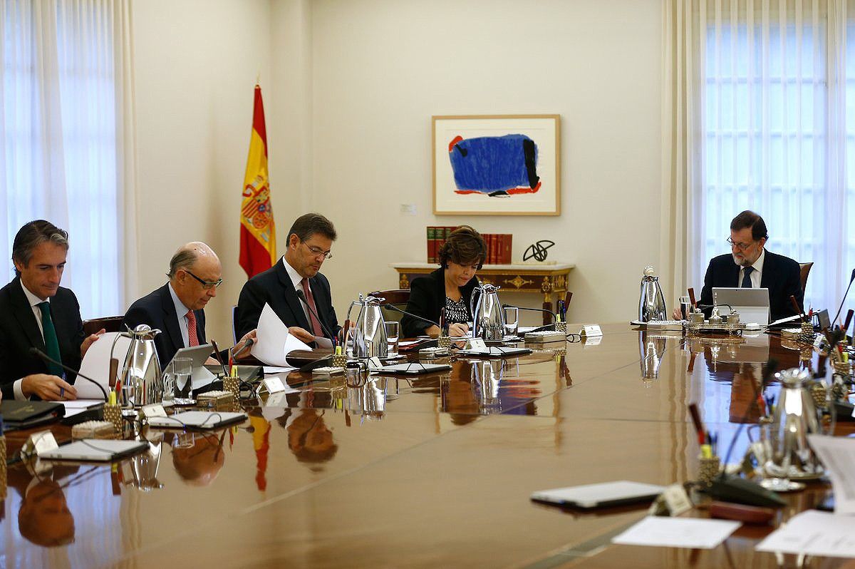 El consell de ministres, en una imatge d'arxiu