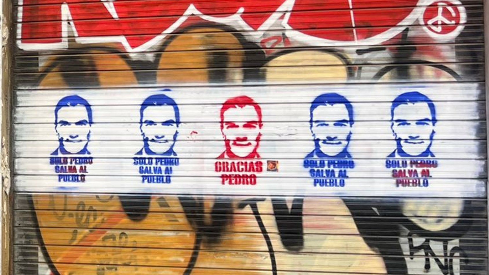 Les pintades de Pedro Sánchez a València