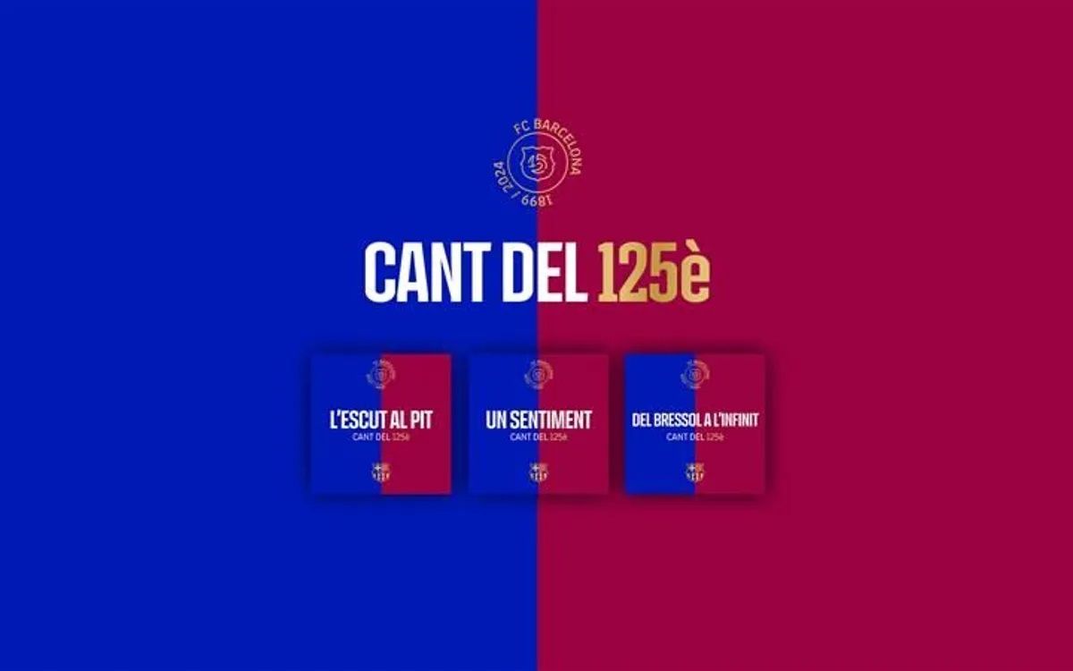 Els finalistes al «Cant del 125è aniversari» del Barça