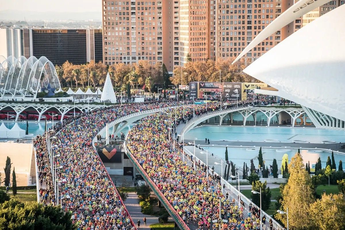 La Marató de València del 2023, que va reunir gairebé 40.000 persones