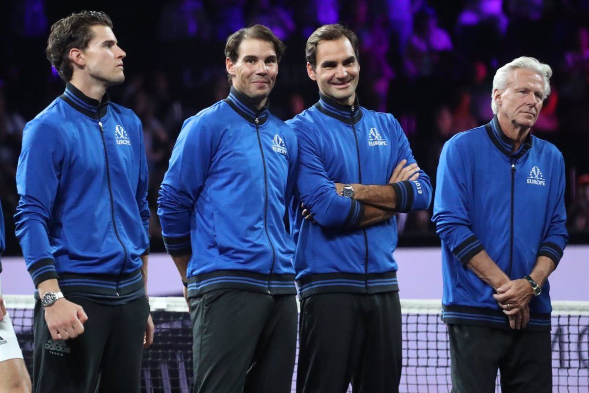 Federer i Nadal, quan van jugar plegats la Laver Cup