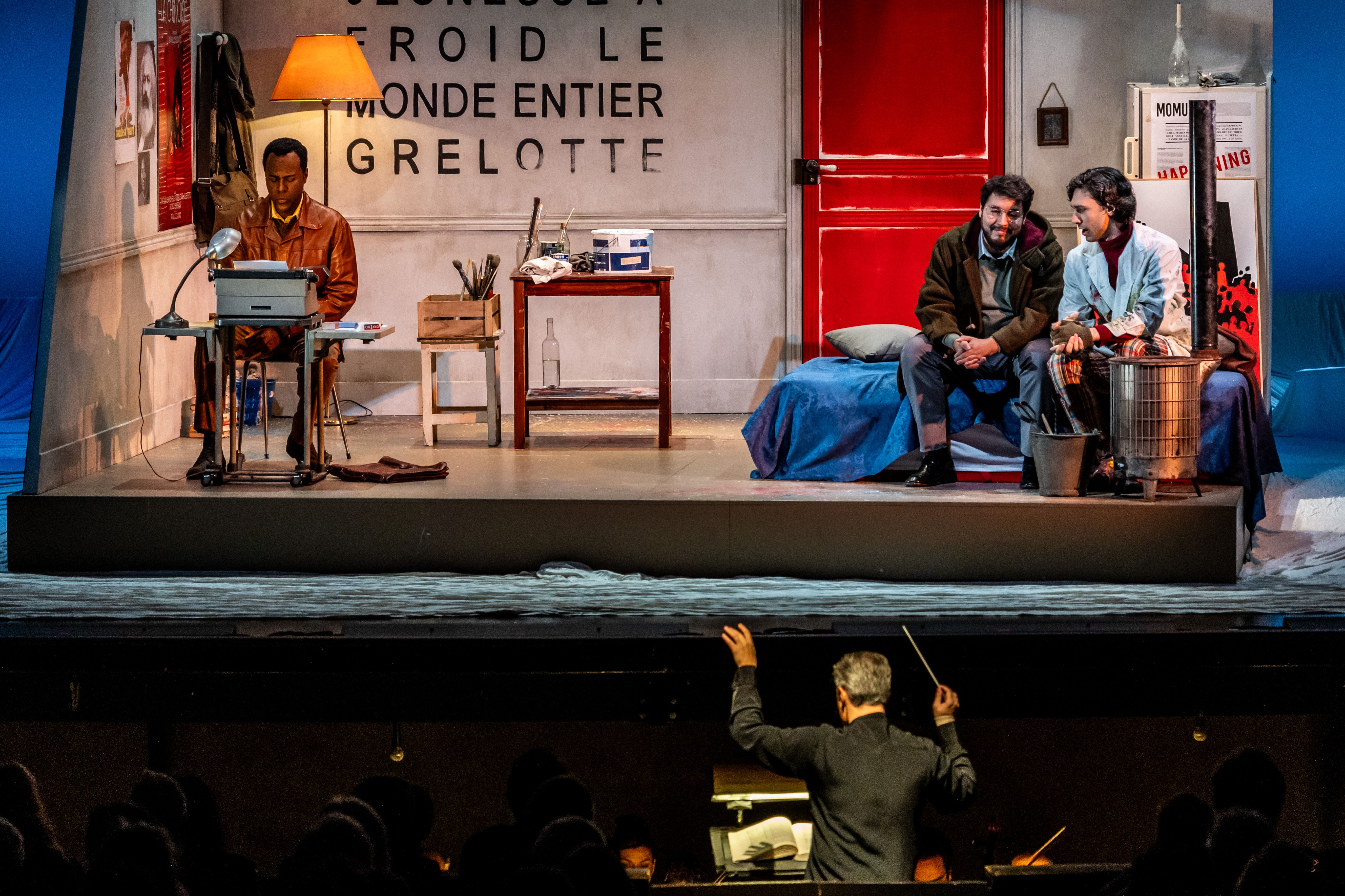 Òpera 'La bohème' de Giacomo Puccini de la Fundació Òpera a Catalunya al Teatre La Faràndula de Sabadell.