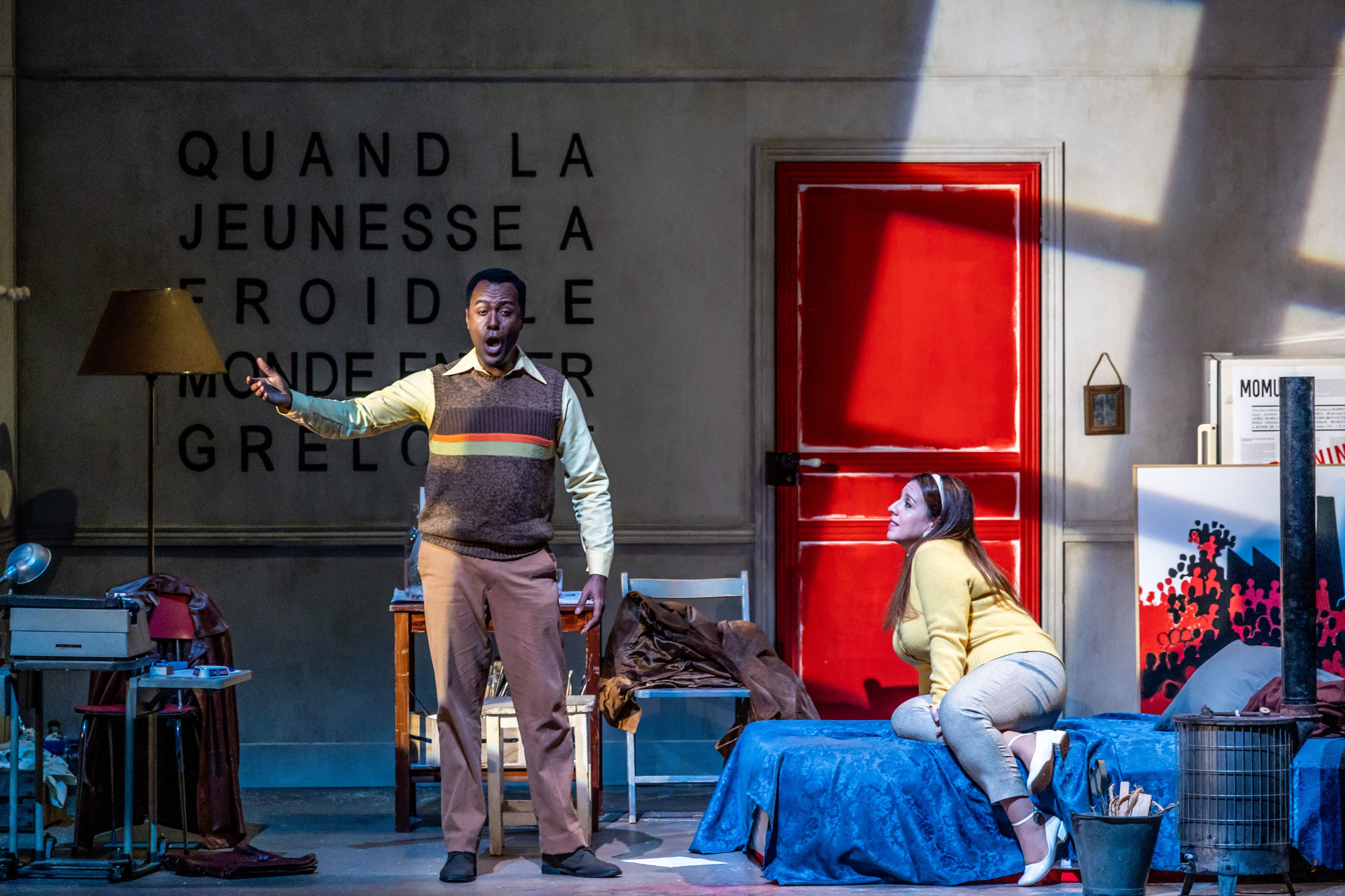 Òpera 'La bohème' de Giacomo Puccini de la Fundació Òpera a Catalunya al Teatre La Faràndula de Sabadell.