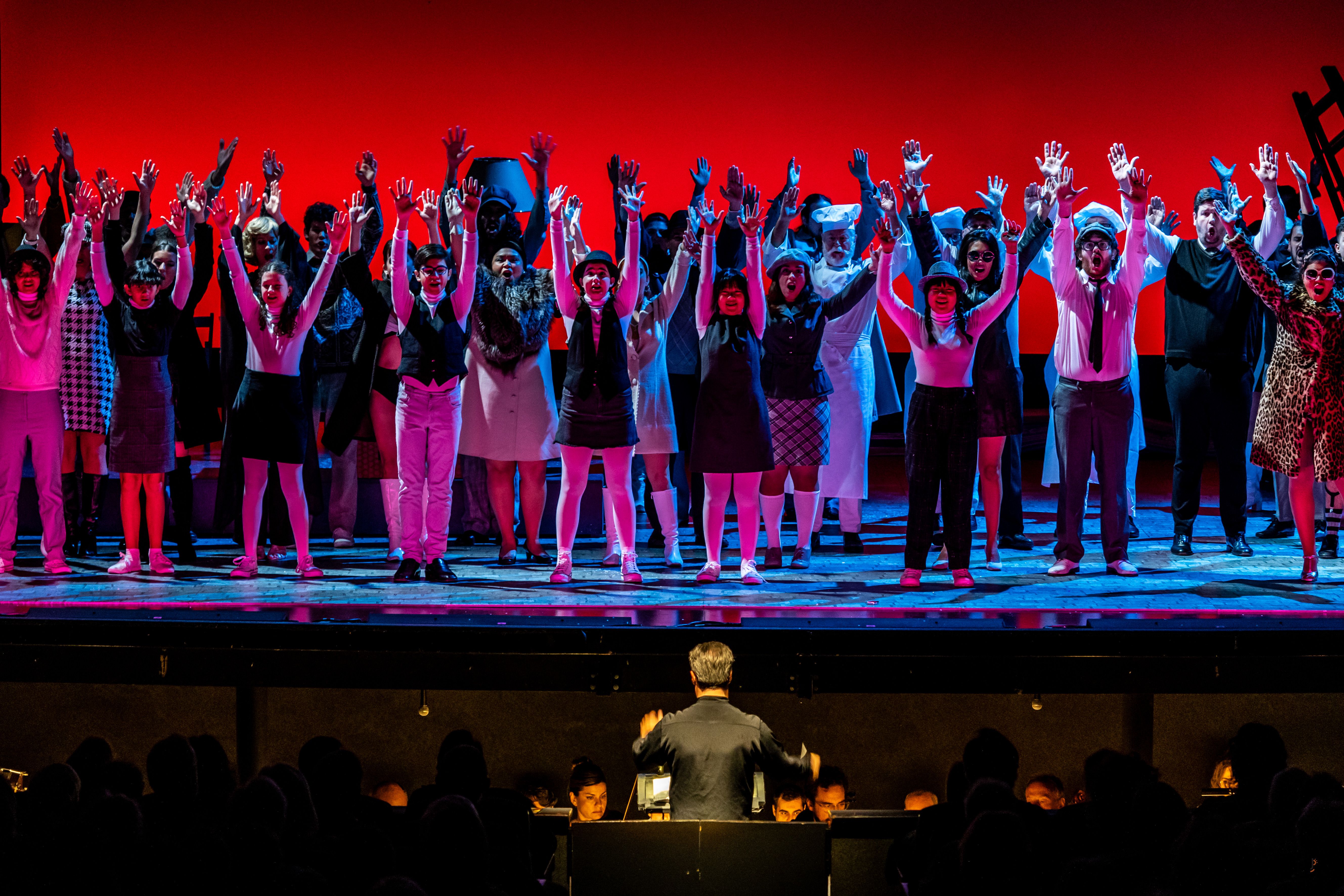 Òpera 'La bohème' de Giacomo Puccini de la Fundació Òpera a Catalunya al Teatre La Faràndula de Sabadell.