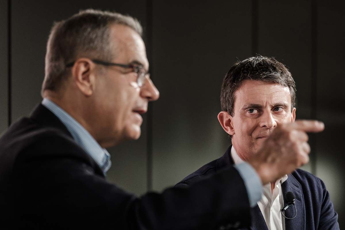 Valls, en la presentació de Corbacho com a número 3 de la seva llista. 