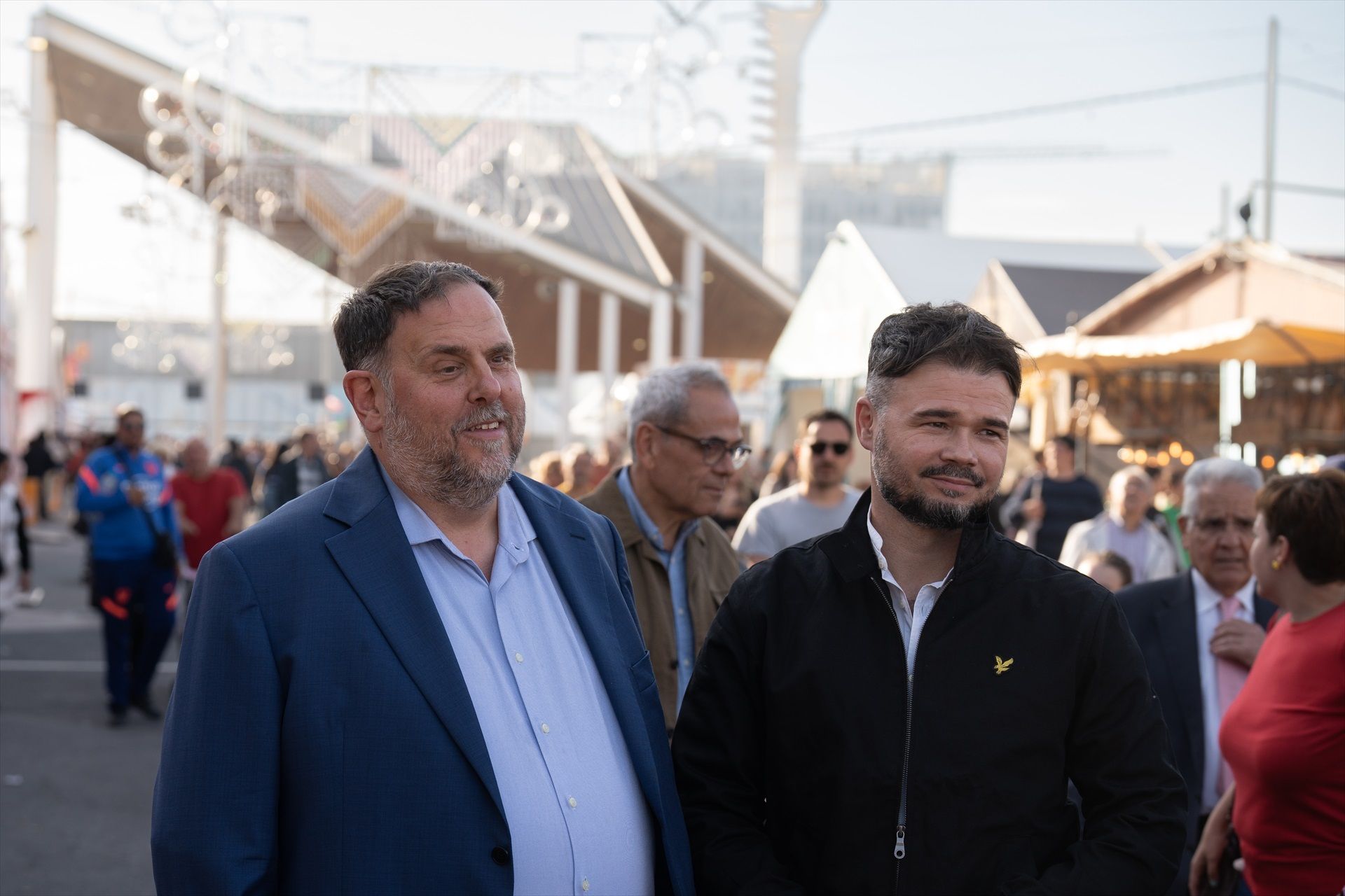 Oriol Junqueras i Gabriel Rufián, en una imatge d'arxiu.