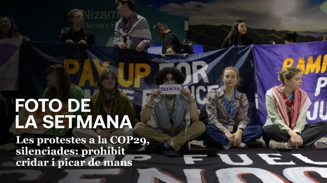 Les protestes de la COP29, silenciades