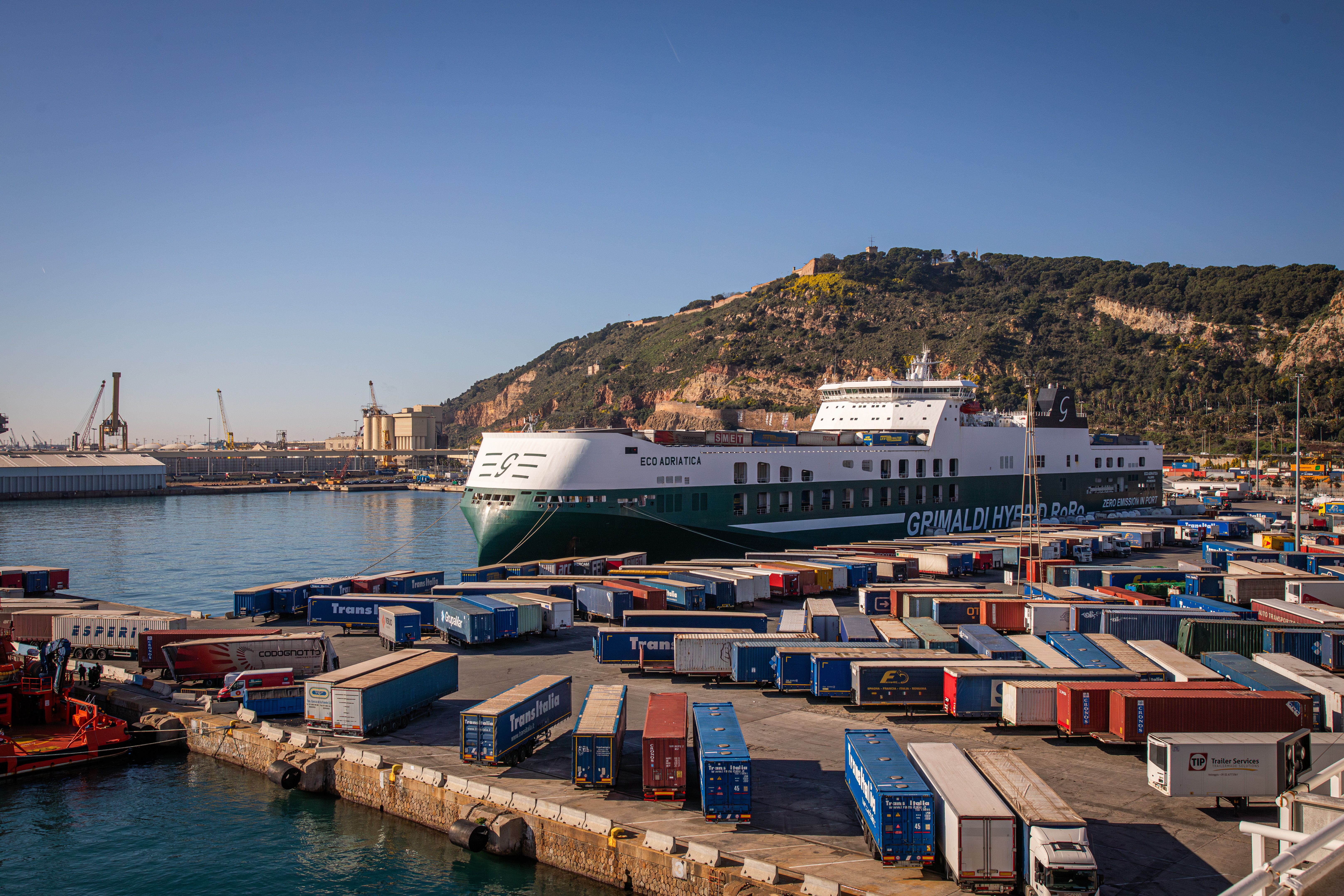 El Port de Barcelona, en una imatge d'arxiu