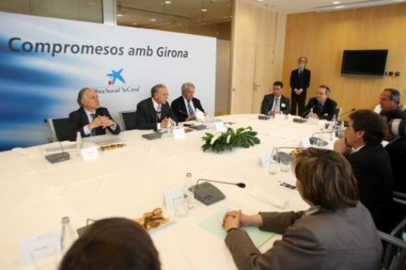 Aquest dimecres s'ha celebrat la primera reunió del Consell Assessor Territorial de 'la Caixa' a Girona