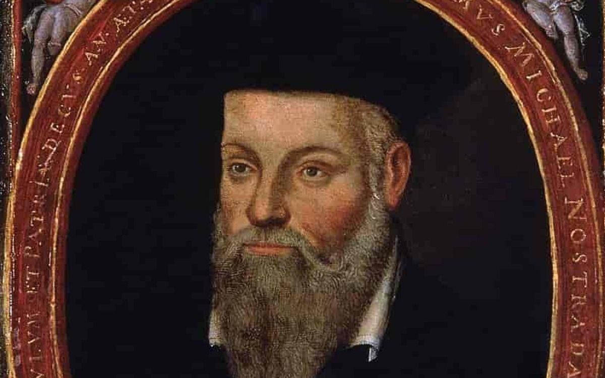 Retrat original de Nostradamus, fet pel seu fill