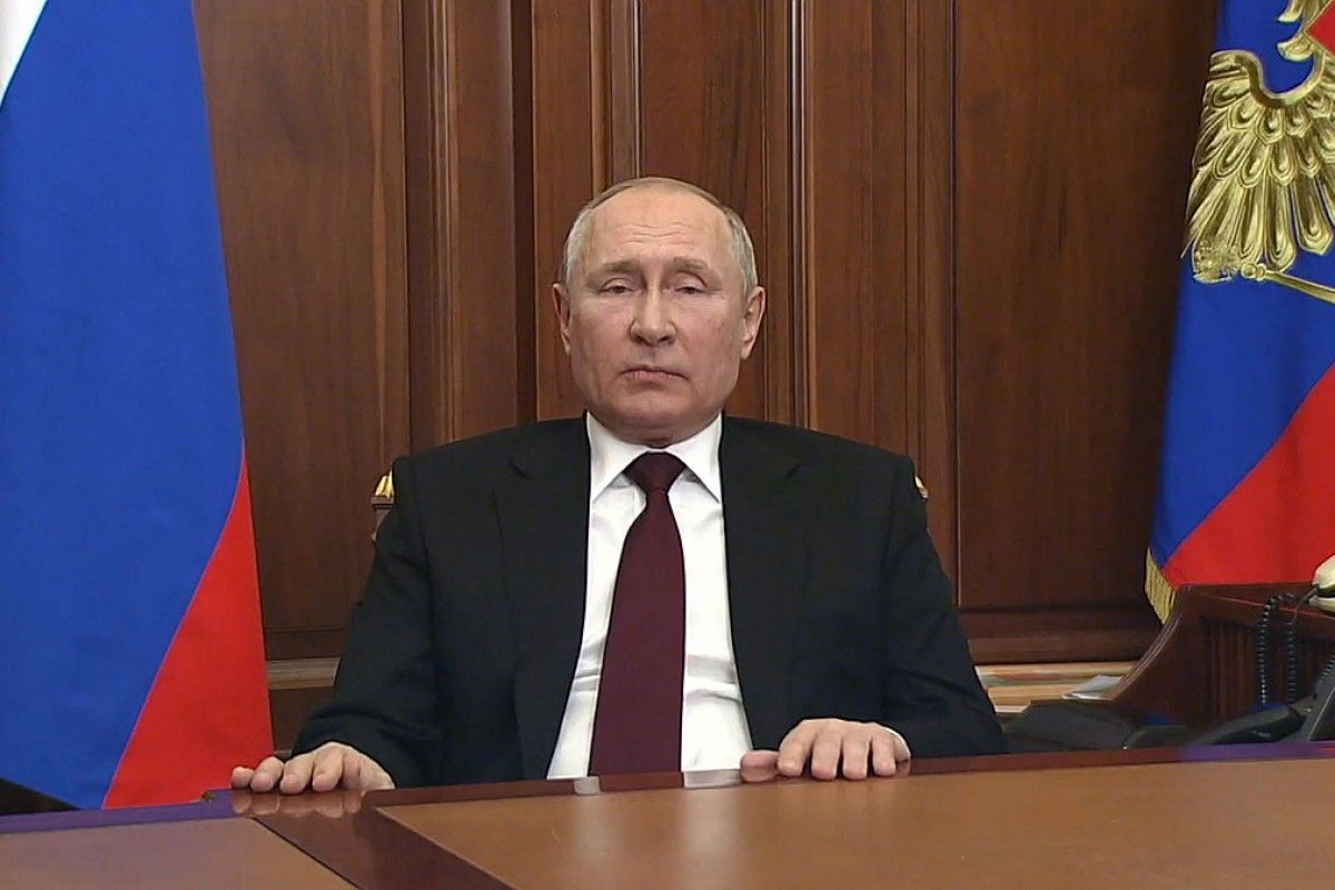 Putin ha anunciat el moviment de tropes en un discurs televisat