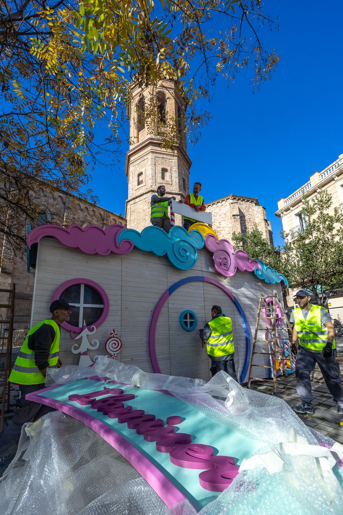  El Llaminer torna a Sabadell per Nadal amb una caseta renovada