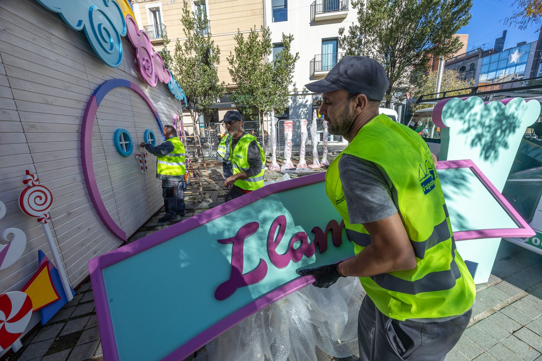  El Llaminer torna a Sabadell per Nadal amb una caseta renovada