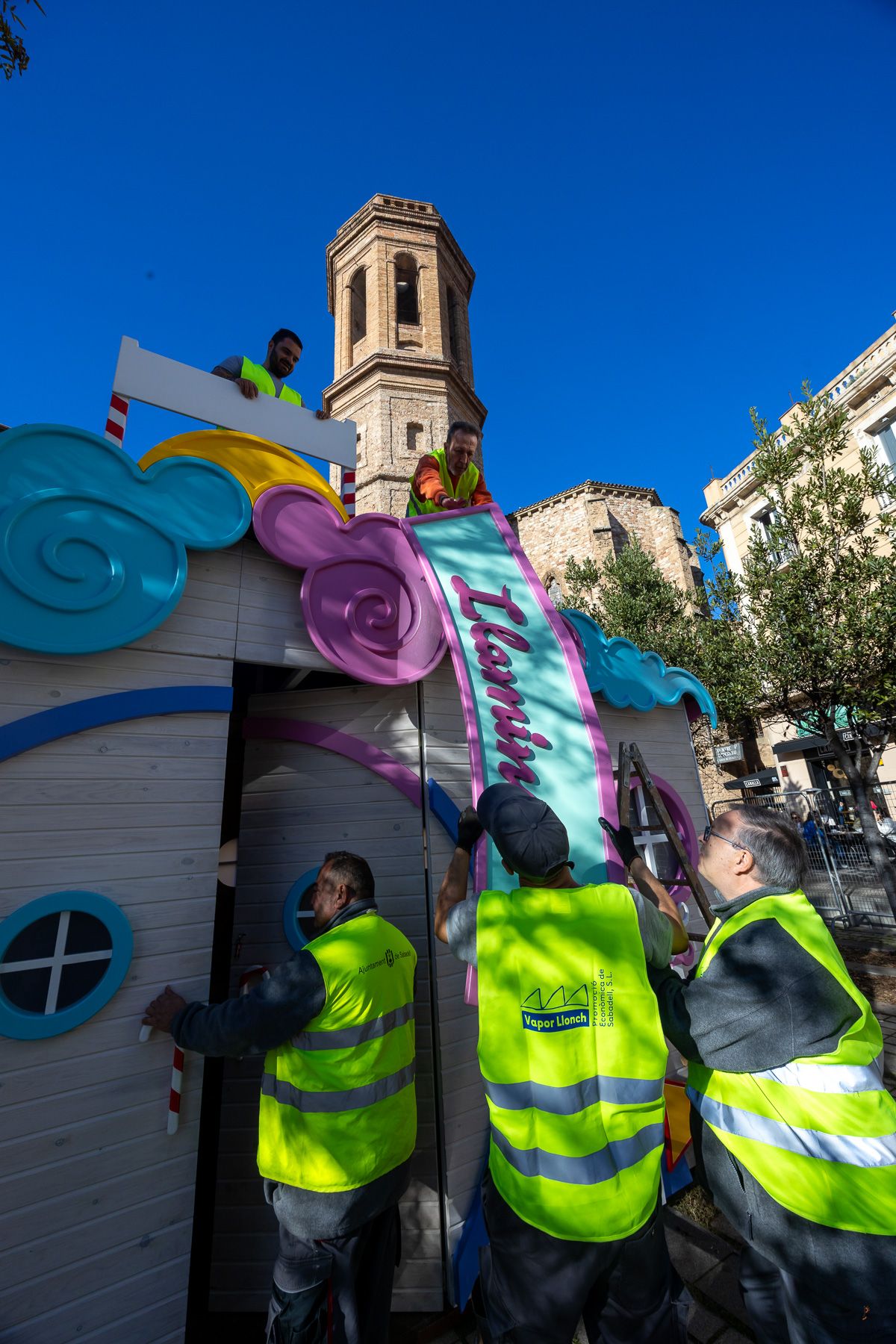 El Llaminer torna a Sabadell per Nadal amb una caseta renovada