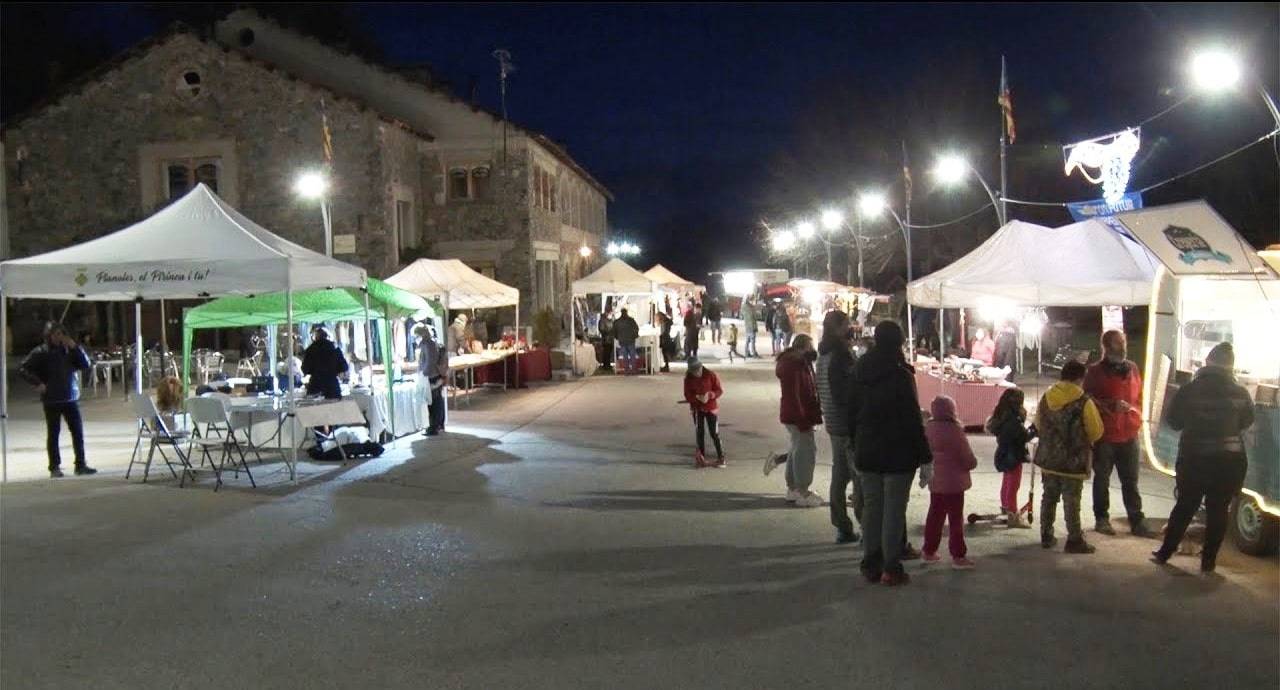 Imatge del mercat de Nadal de Planoles / Fires Catalanes