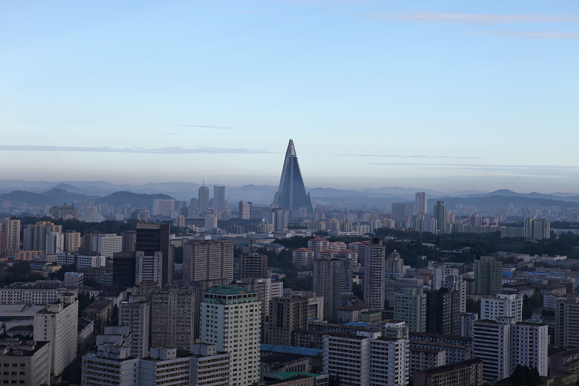 L'edifici abandonat més alt del món, a Pyongyang