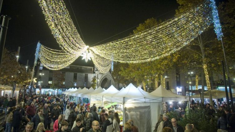 Encesa dels llums de Nadal Terrassa 2024 