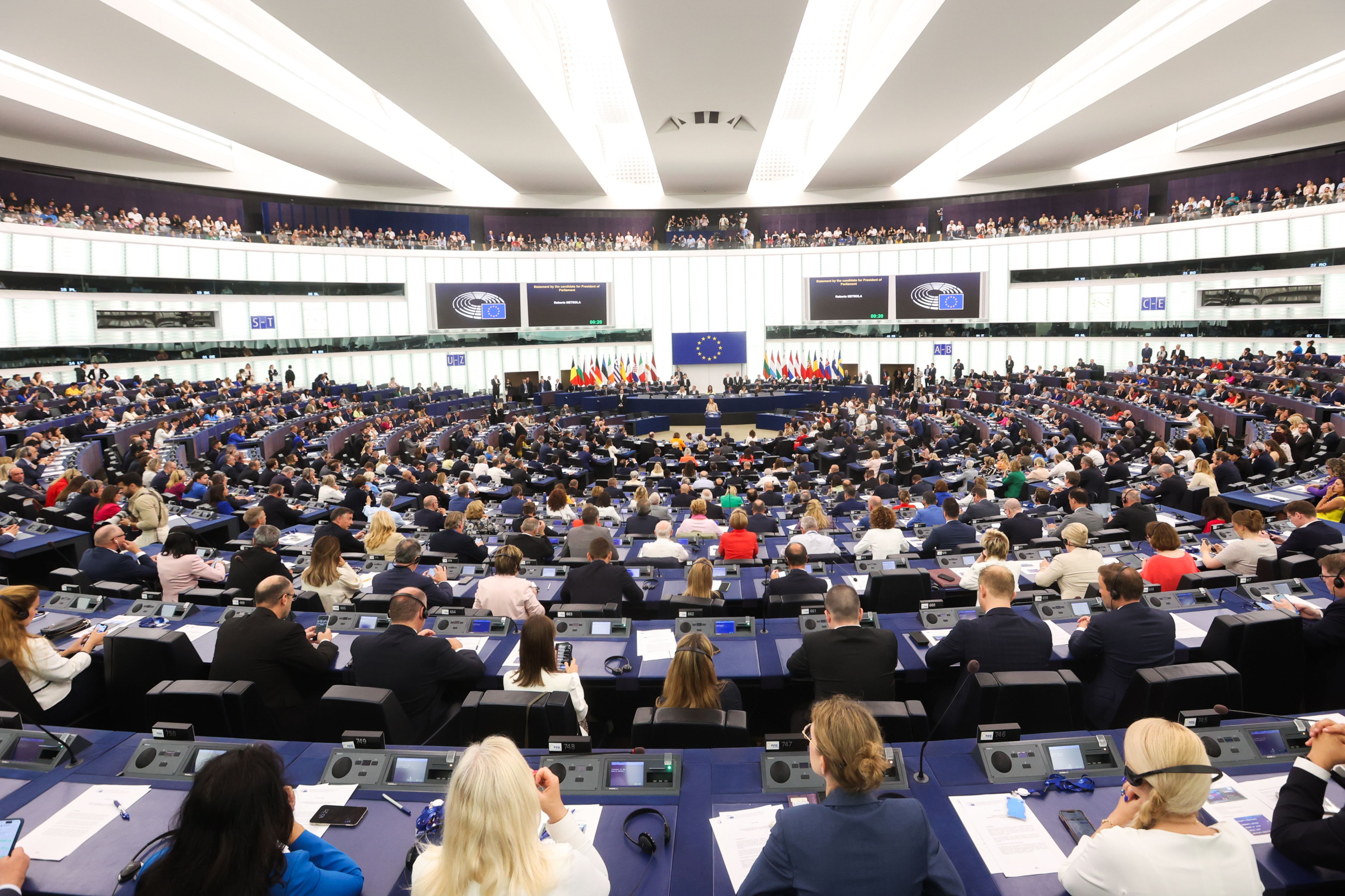 El Parlament Europeu, en una imatge d'arxiu.