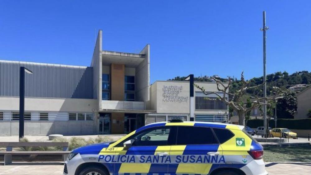 Un cotxe de la Policia Local de Santa Susanna, en una imatge d'arxiu